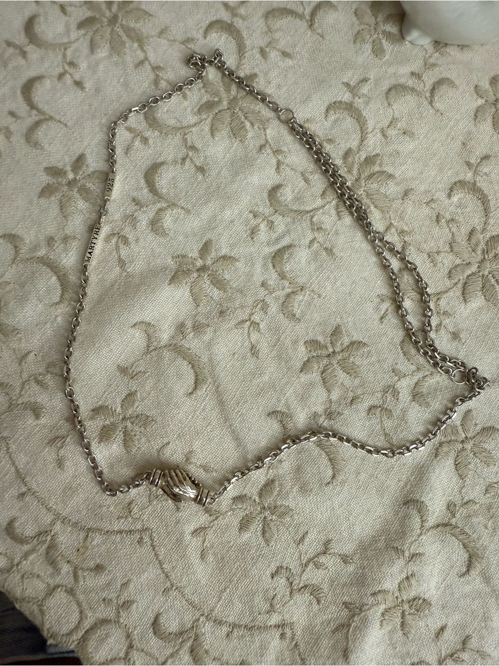 Martyre The Lennox  Sterling Silver  Necklace - Silver
